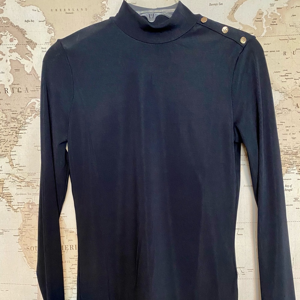 Mock Neck Long Sleeve